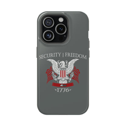 Security and Freedom iPhone TOUGH Case [Grey]