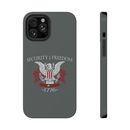 Security and Freedom iPhone TOUGH Case [Grey]