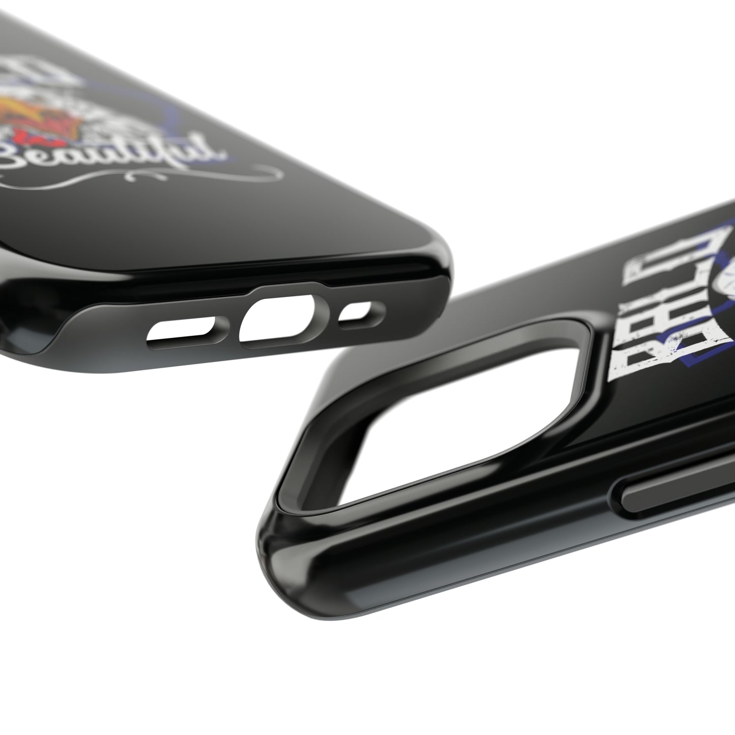 Bald and Beautiful iPhone TOUGH Case [Black]