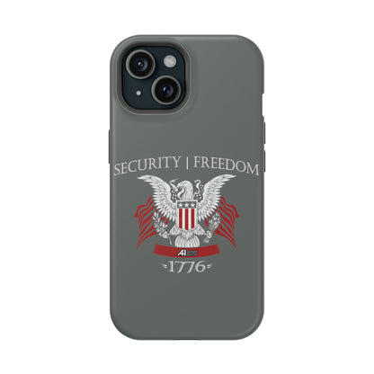 Security and Freedom iPhone TOUGH Case [Grey]