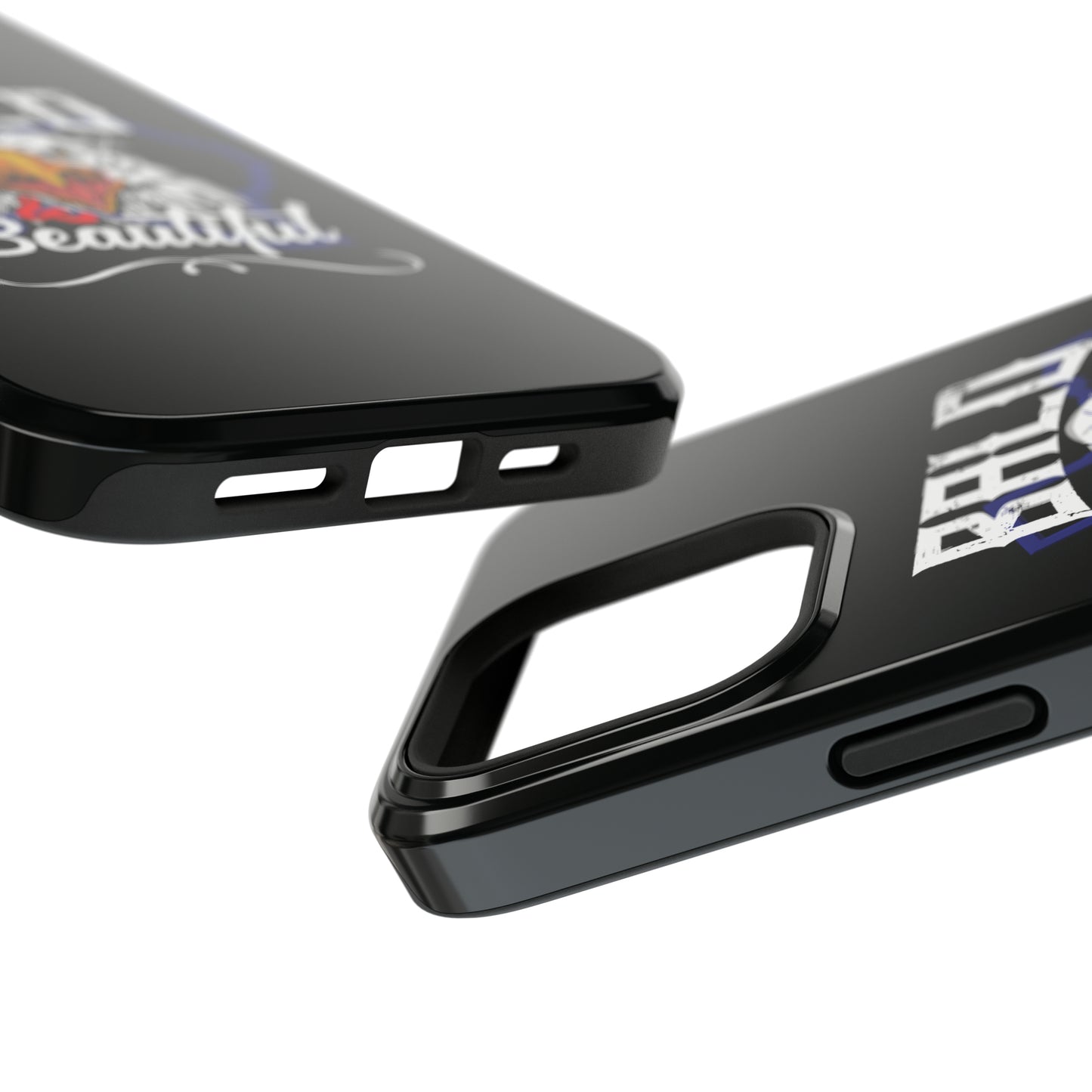 Bald and Beautiful iPhone TOUGH Case [Black]