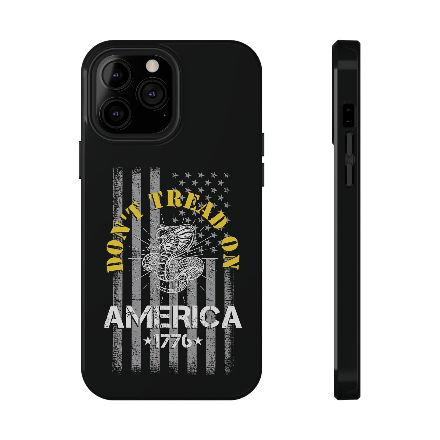 Dont Tread on America iPhone TOUGH Case [Black]