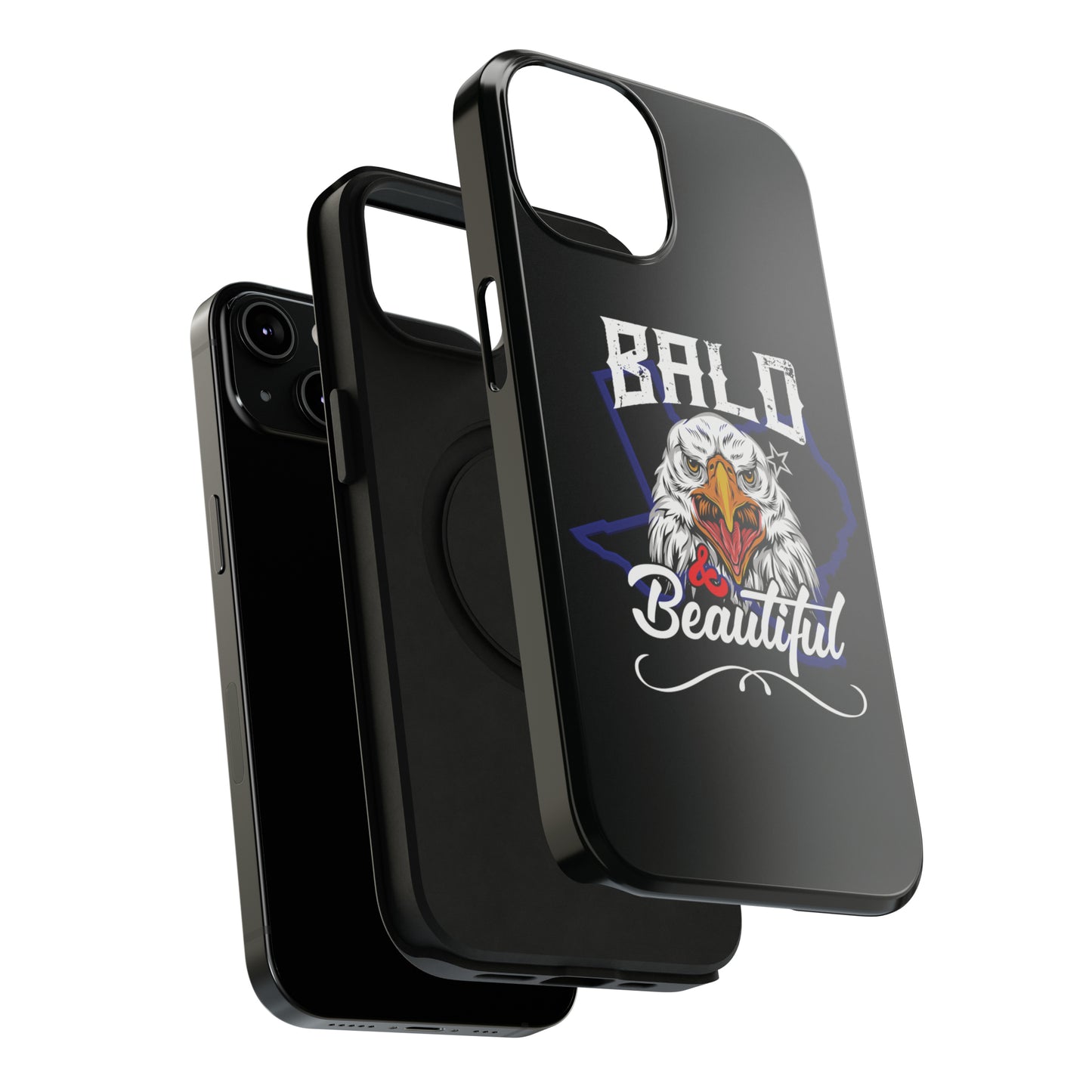 Bald and Beautiful iPhone TOUGH Case [Black]