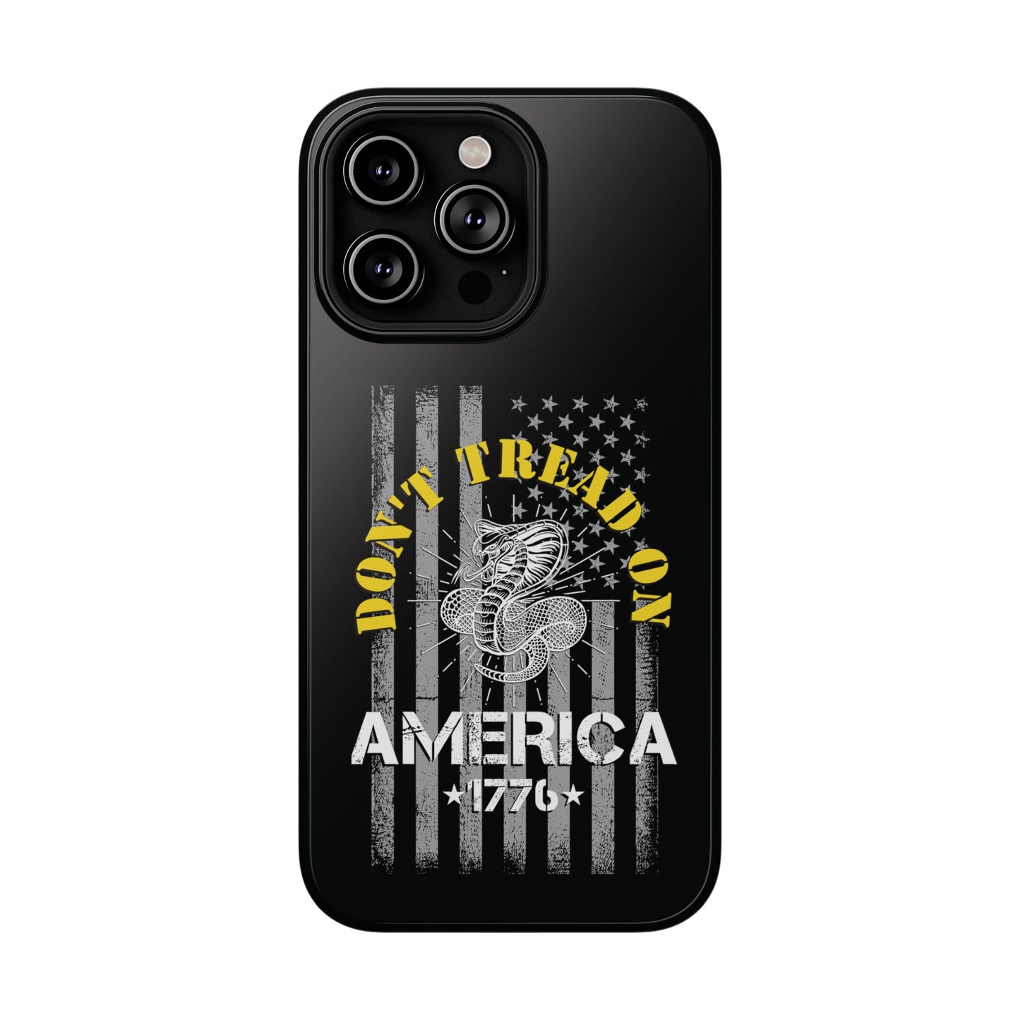 Dont Tread on America iPhone TOUGH Case [Black]