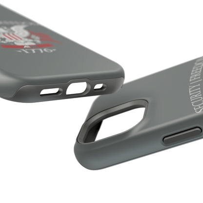 Security and Freedom iPhone TOUGH Case [Grey]