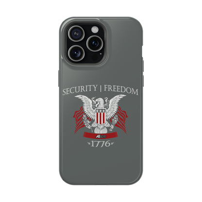 Security and Freedom iPhone TOUGH Case [Grey]