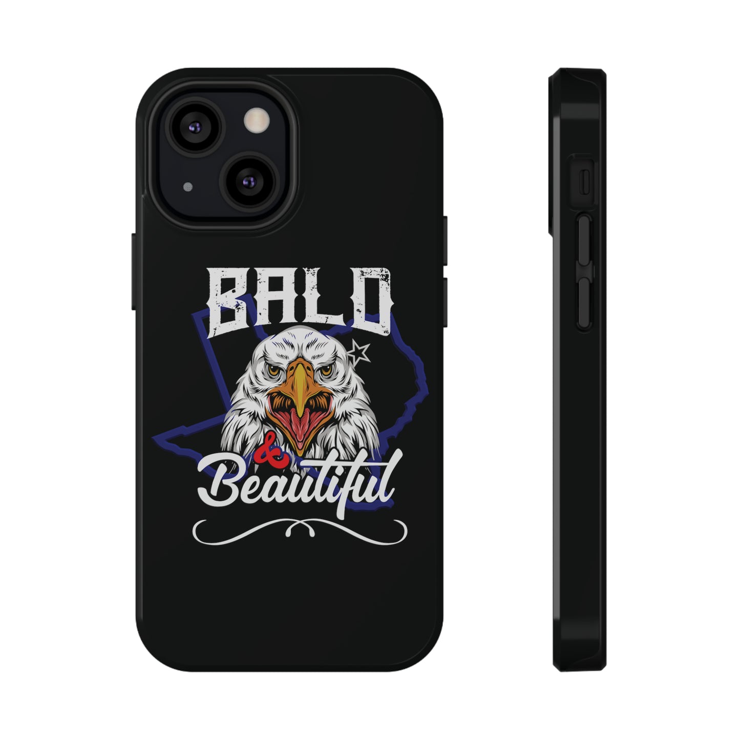 Bald and Beautiful iPhone TOUGH Case [Black]