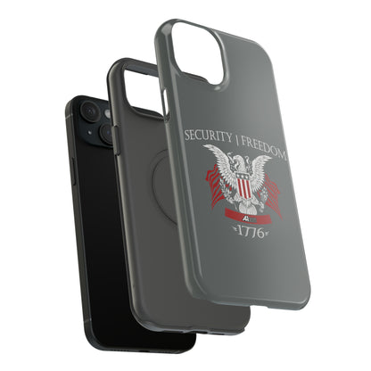 Security and Freedom iPhone TOUGH Case [Grey]