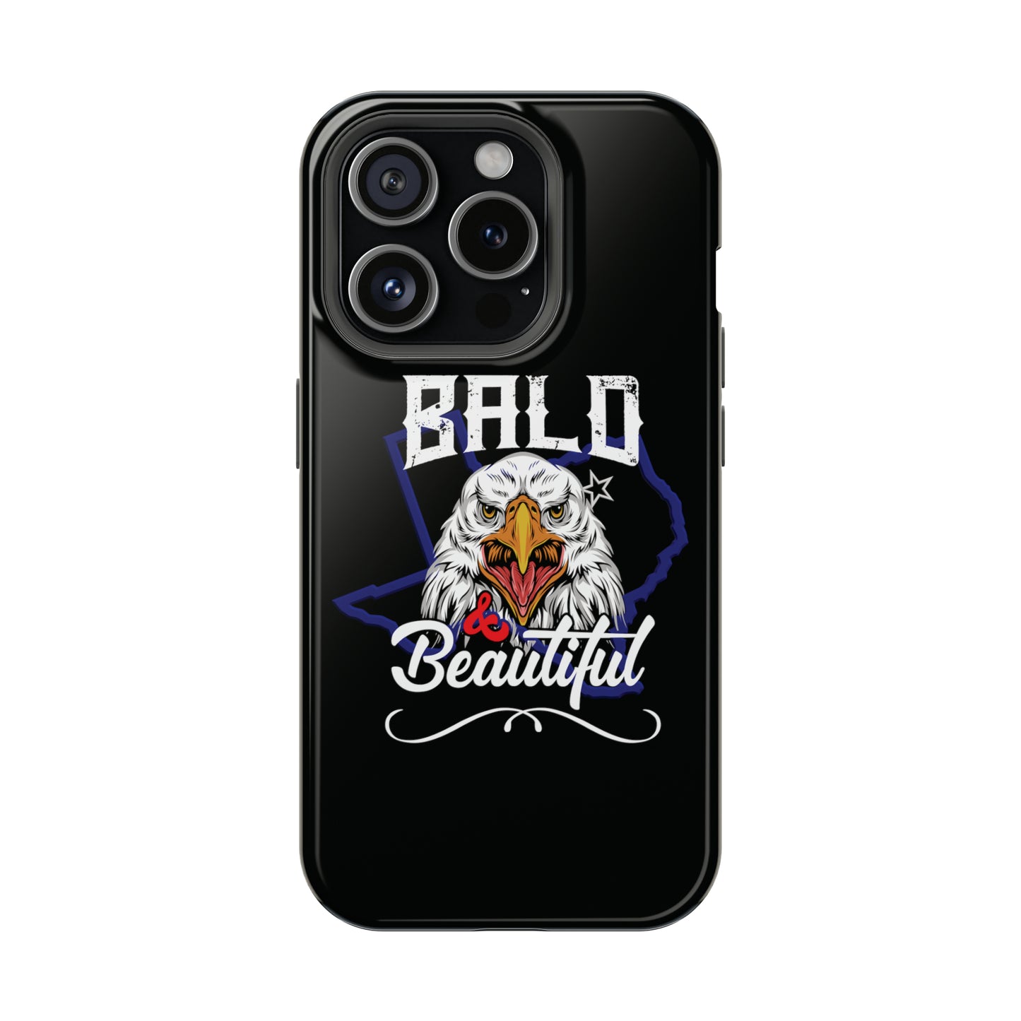 Bald and Beautiful iPhone TOUGH Case [Black]