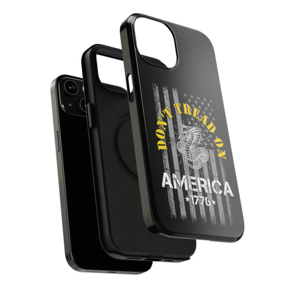 Dont Tread on America iPhone TOUGH Case [Black]