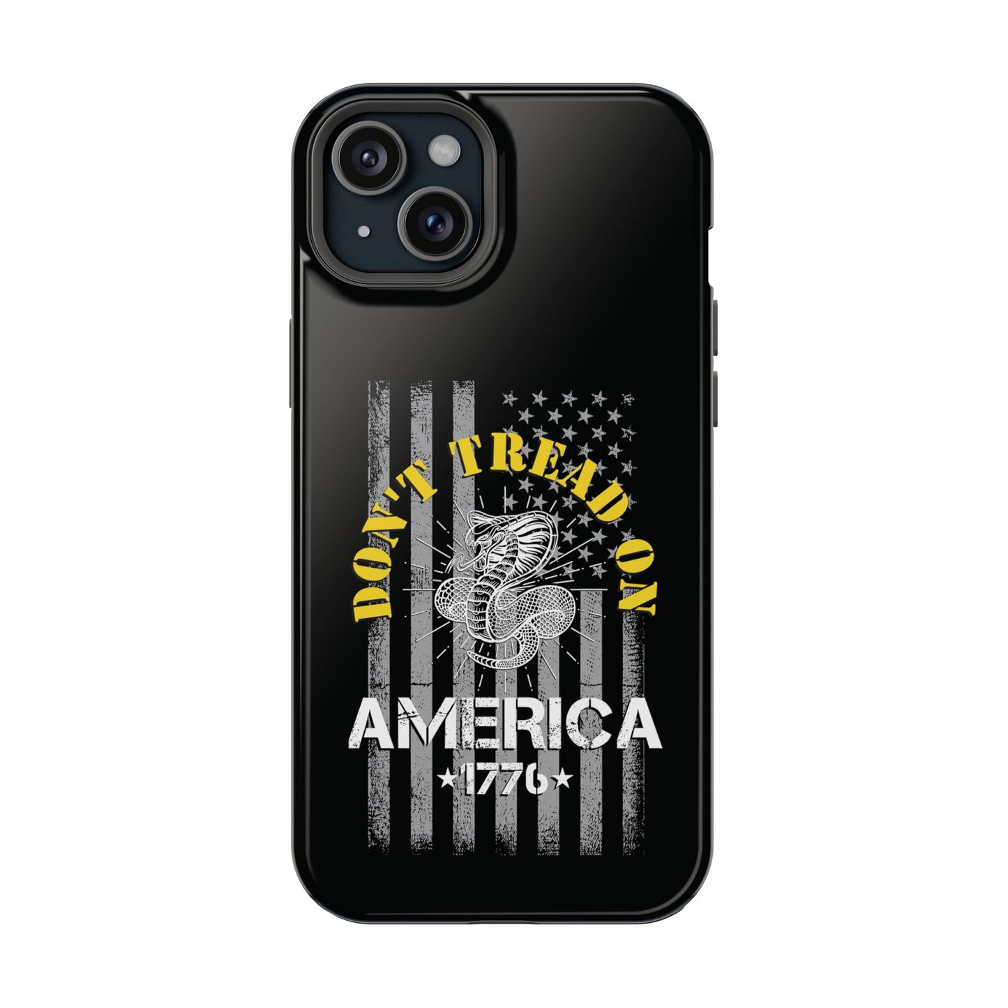 Dont Tread on America iPhone TOUGH Case [Black]