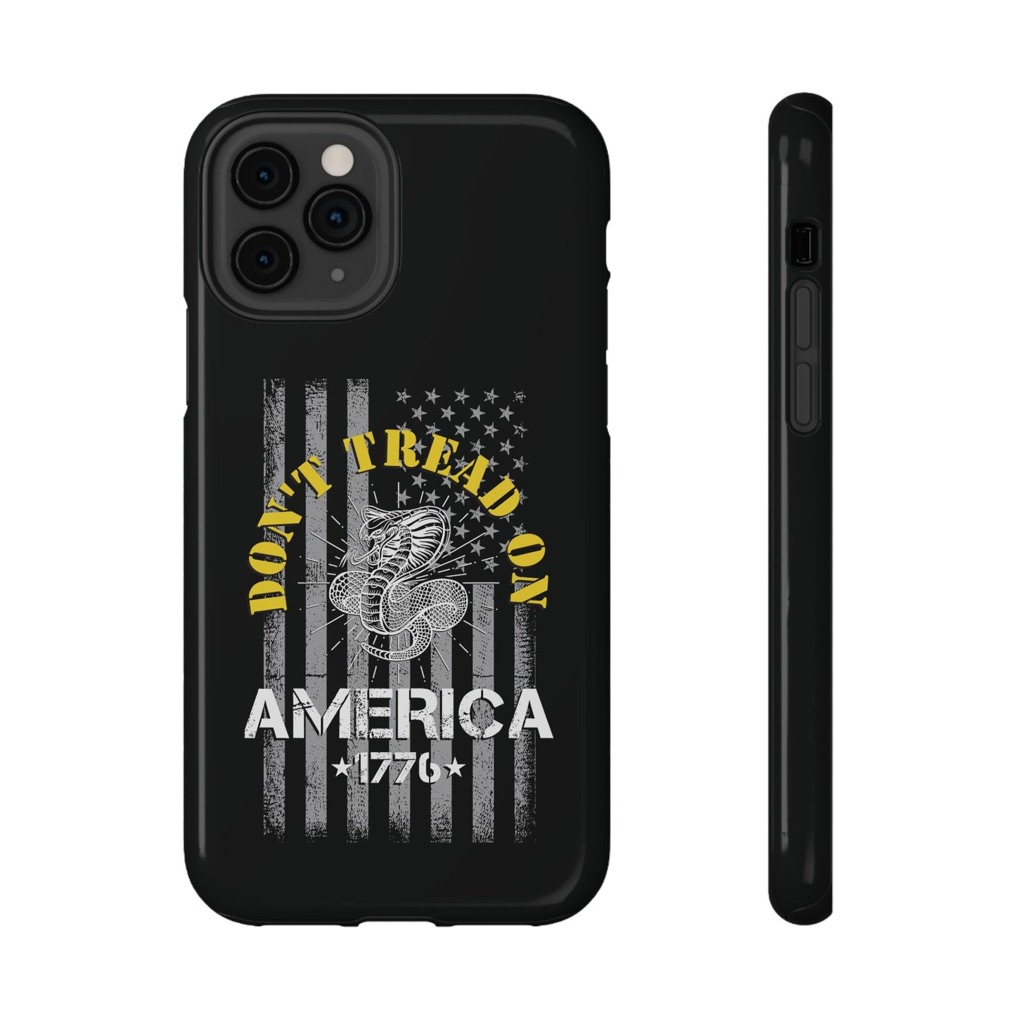 Dont Tread on America iPhone TOUGH Case [Black]