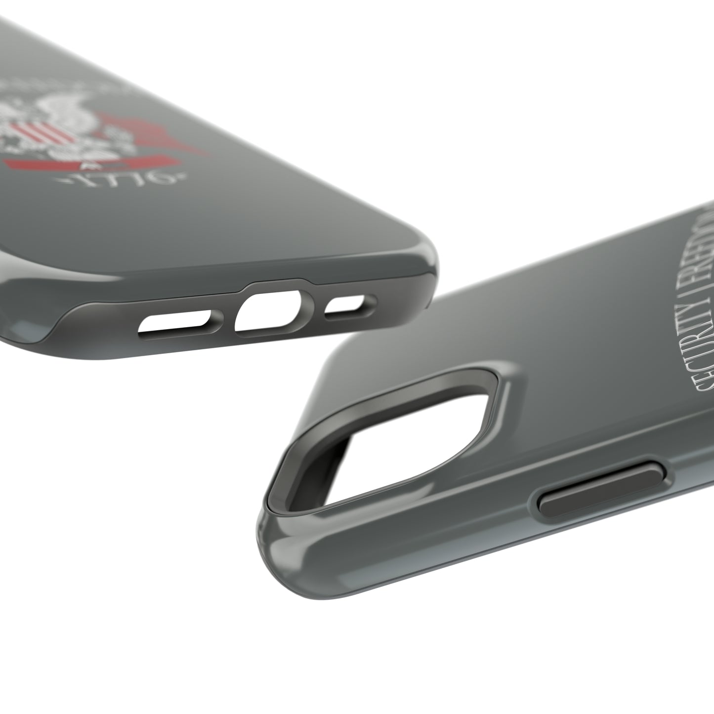 Security and Freedom iPhone TOUGH Case [Grey]