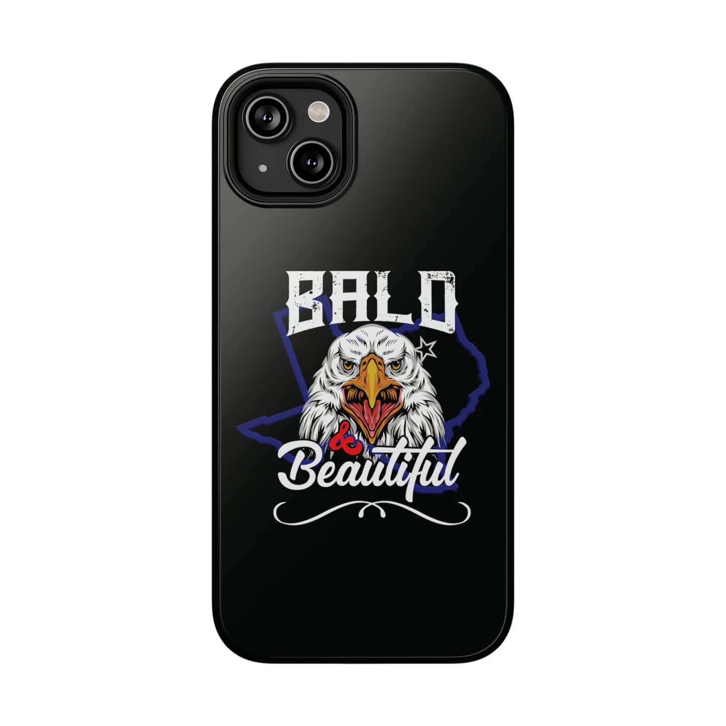 Bald and Beautiful iPhone TOUGH Case [Black]