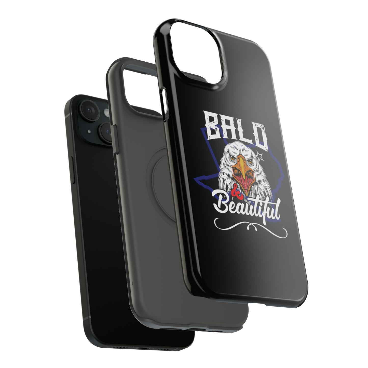 Bald and Beautiful iPhone TOUGH Case [Black]