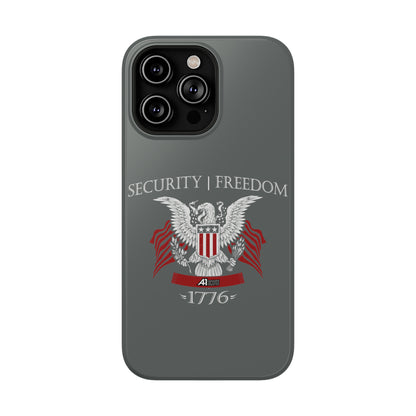 Security and Freedom iPhone TOUGH Case [Grey]