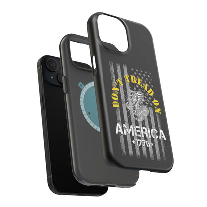 Dont Tread on America iPhone TOUGH Case [Black]