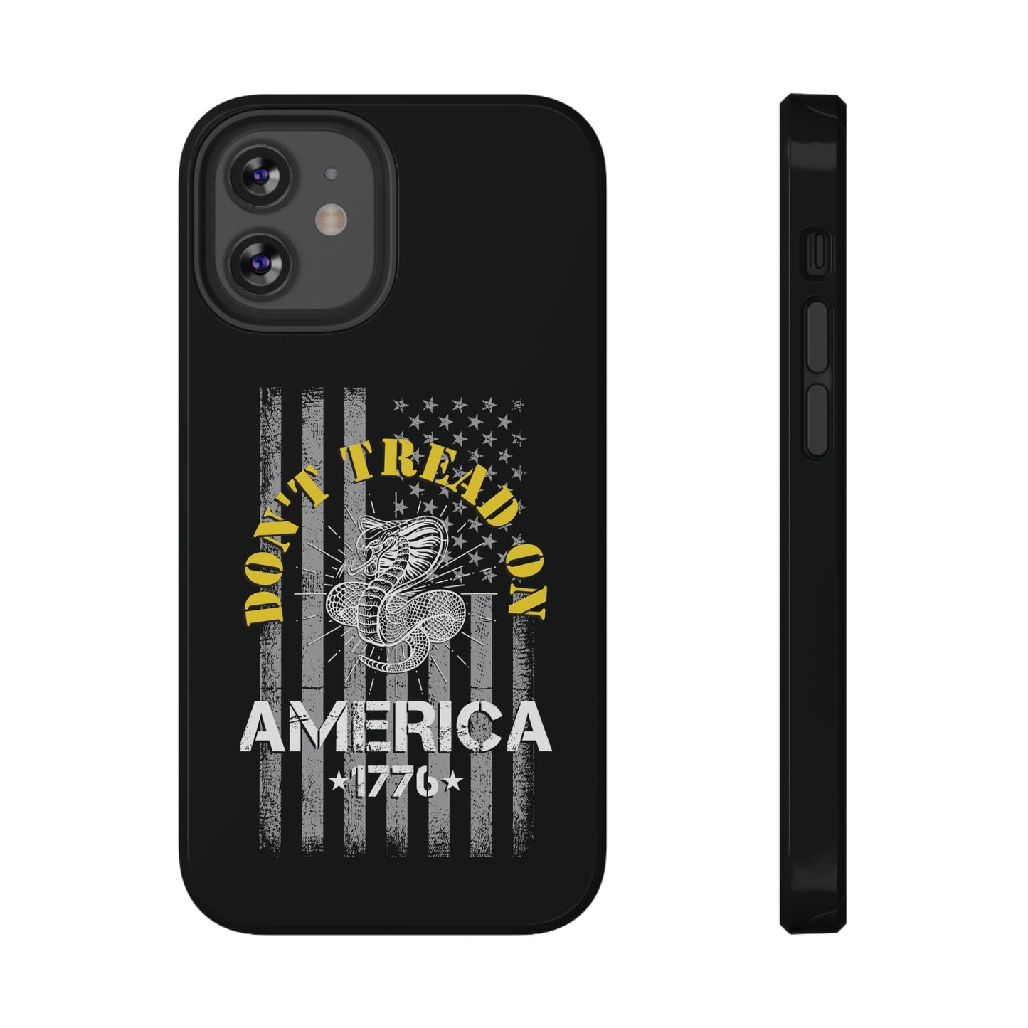 Dont Tread on America iPhone TOUGH Case [Black]