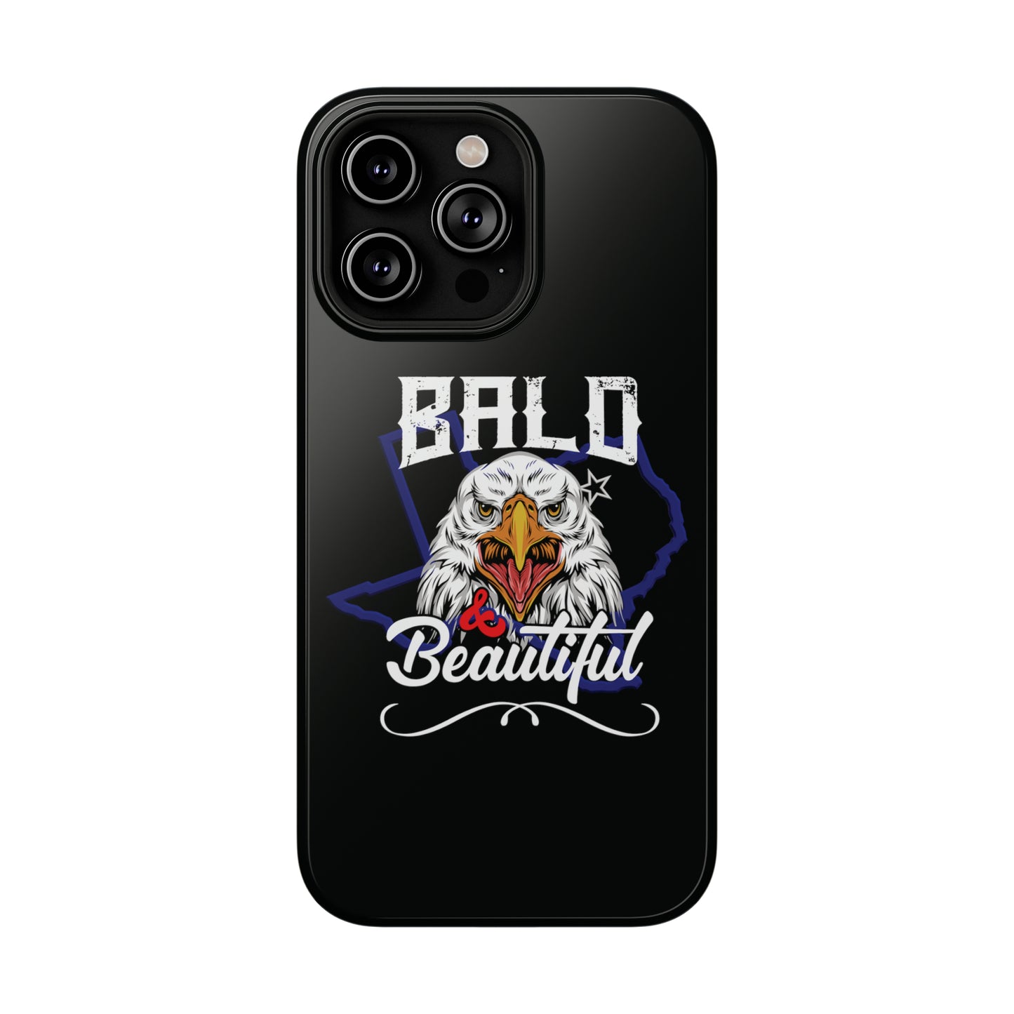 Bald and Beautiful iPhone TOUGH Case [Black]