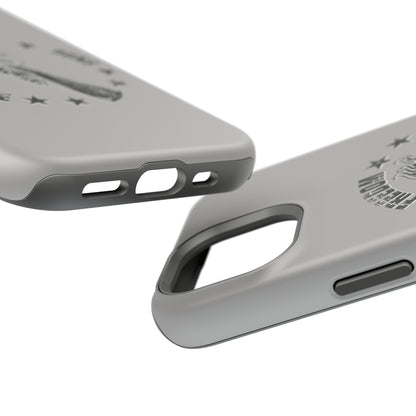 Freedom Justice Guns iPhone TOUGH Case [Silver]