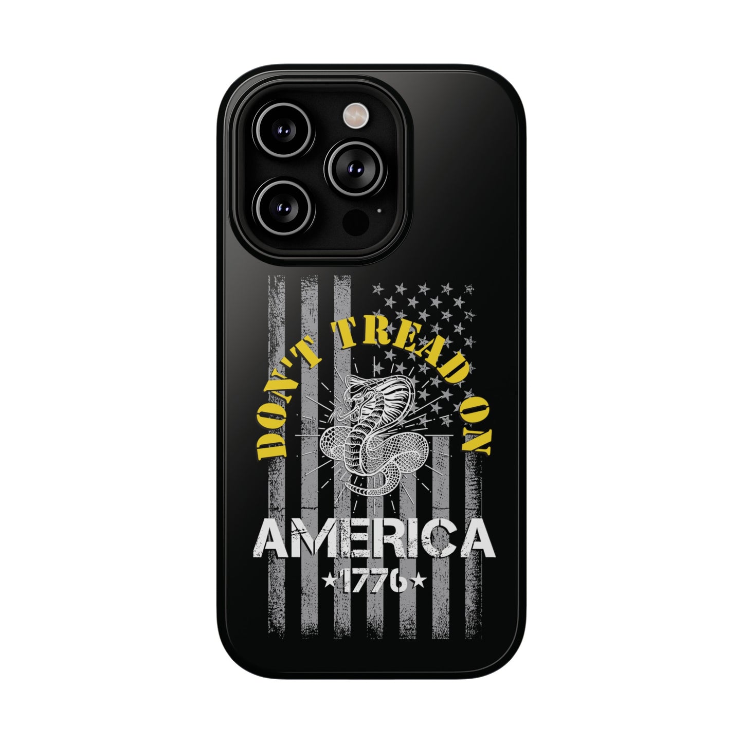 Dont Tread on America iPhone TOUGH Case [Black]