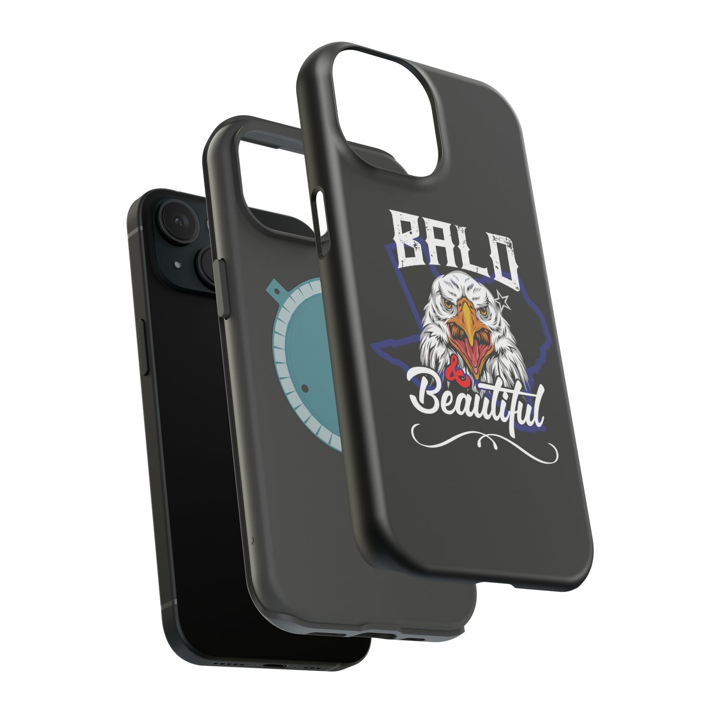 Bald and Beautiful iPhone TOUGH Case [Black]