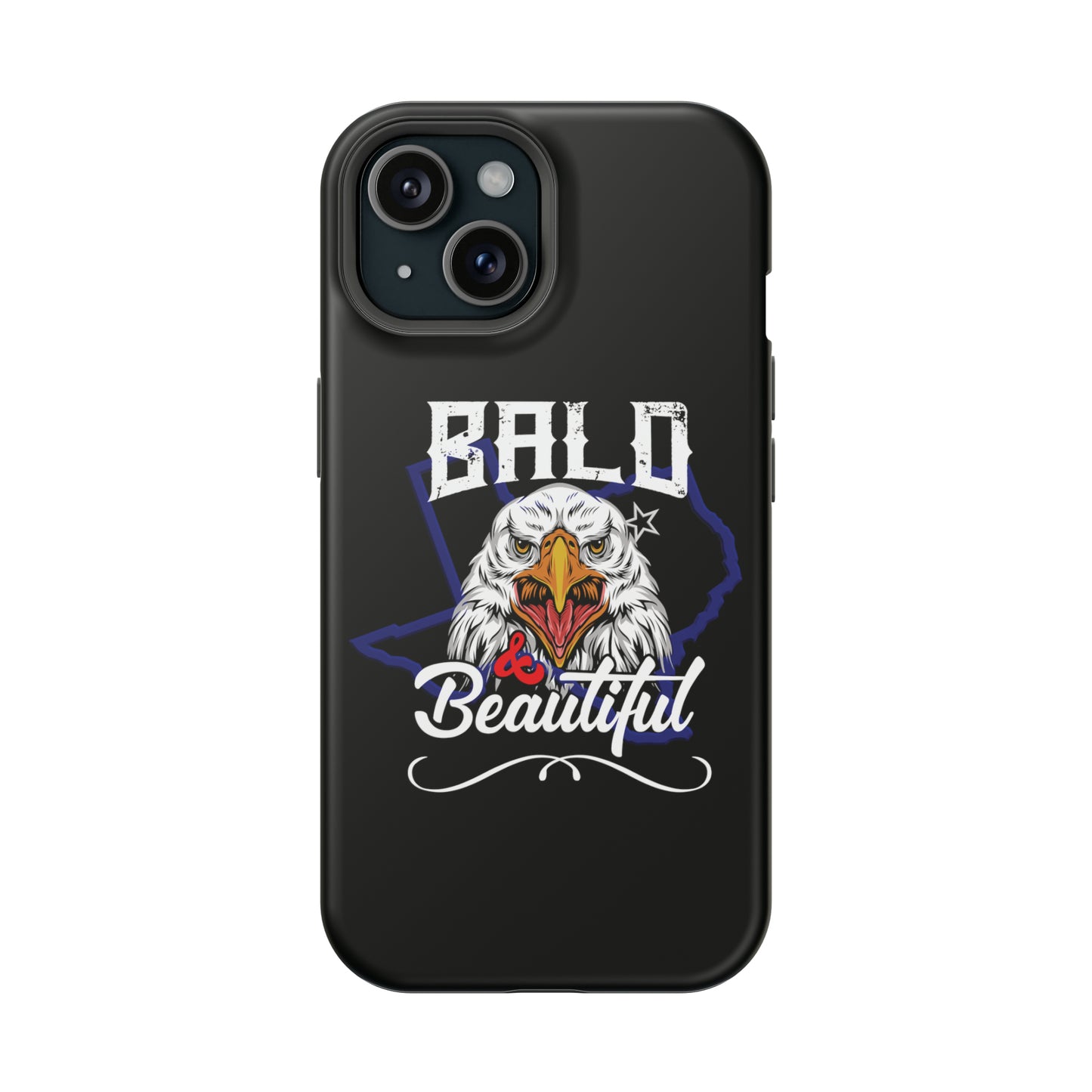 Bald and Beautiful iPhone TOUGH Case [Black]