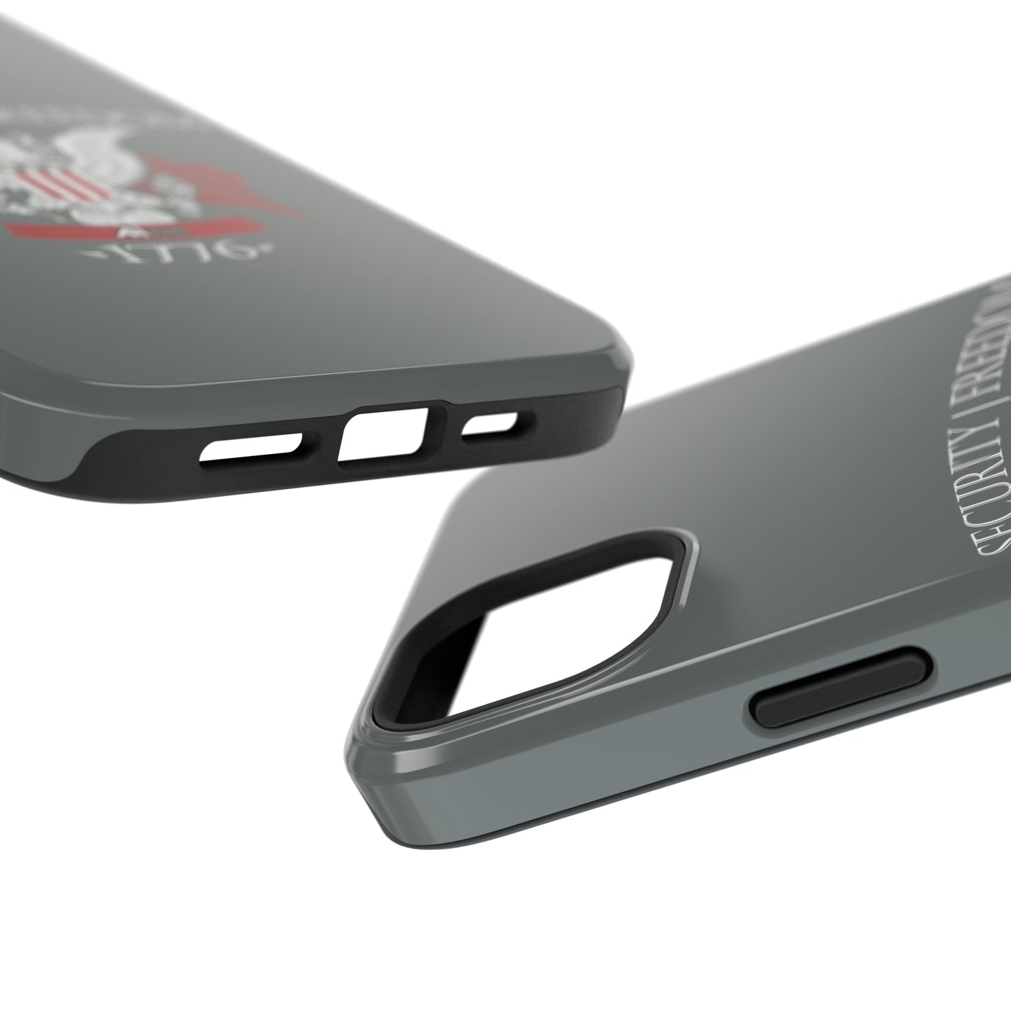 Security and Freedom iPhone TOUGH Case [Grey]