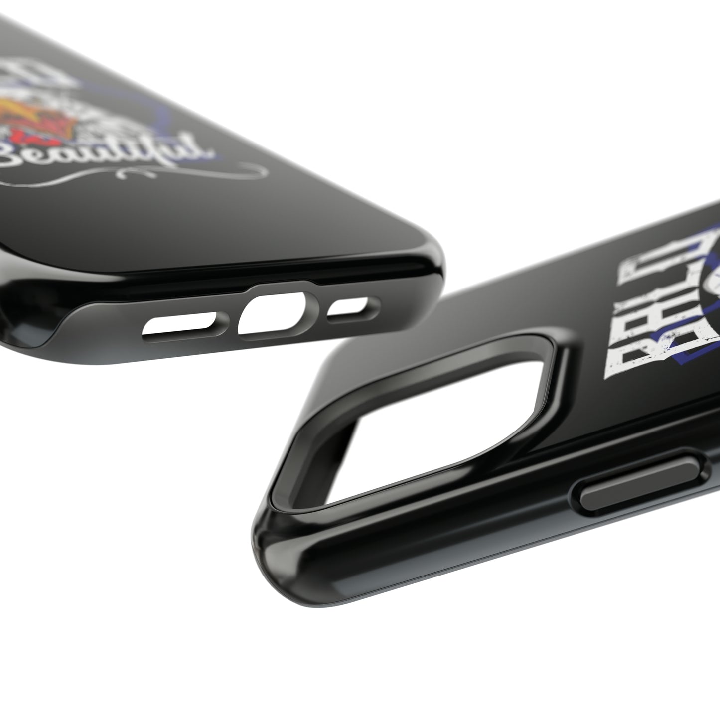 Bald and Beautiful iPhone TOUGH Case [Black]