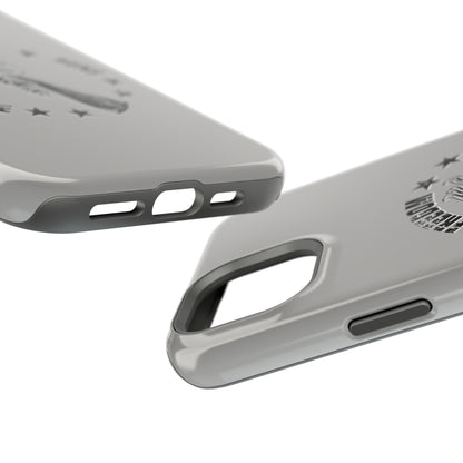 Freedom Justice Guns iPhone TOUGH Case [Silver]