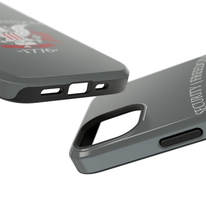 Security and Freedom iPhone TOUGH Case [Grey]