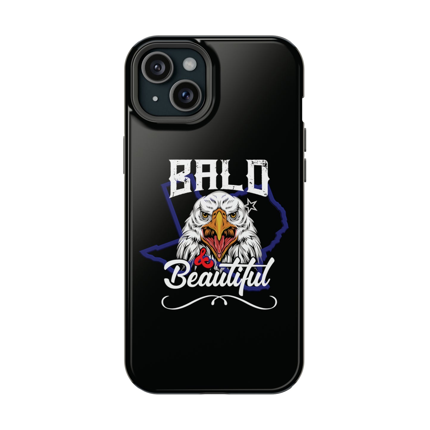 Bald and Beautiful iPhone TOUGH Case [Black]