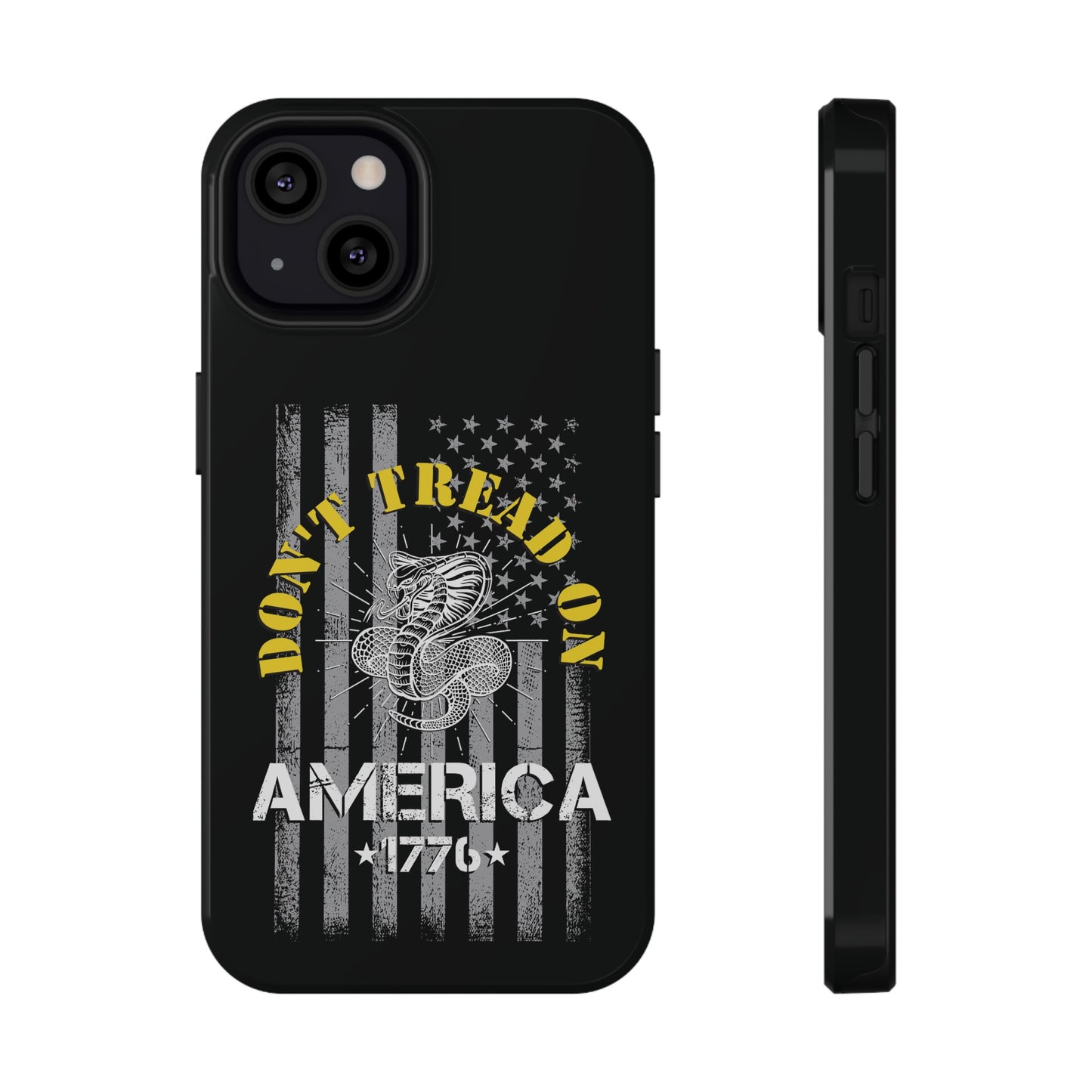 Dont Tread on America iPhone TOUGH Case [Black]