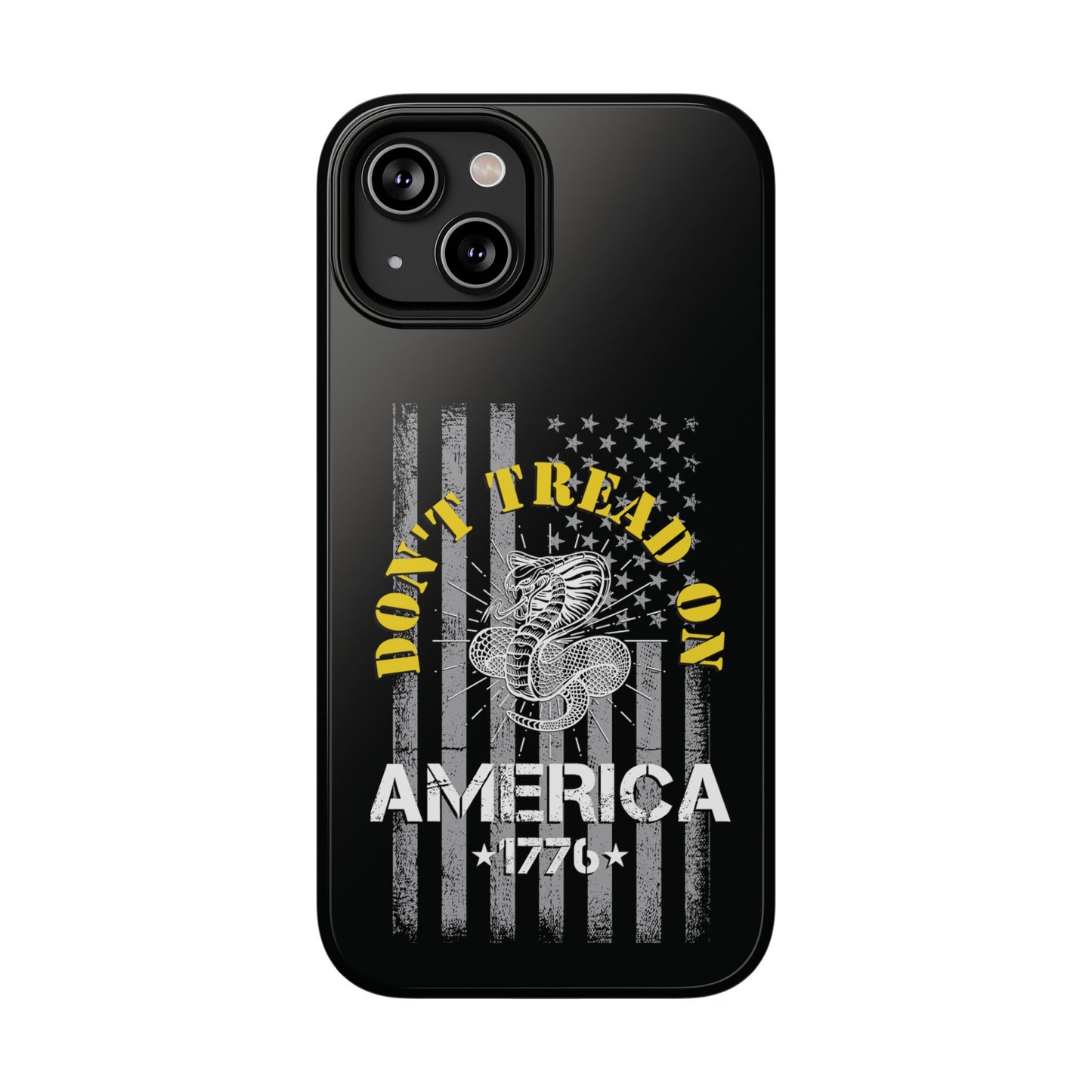 Dont Tread on America iPhone TOUGH Case [Black]