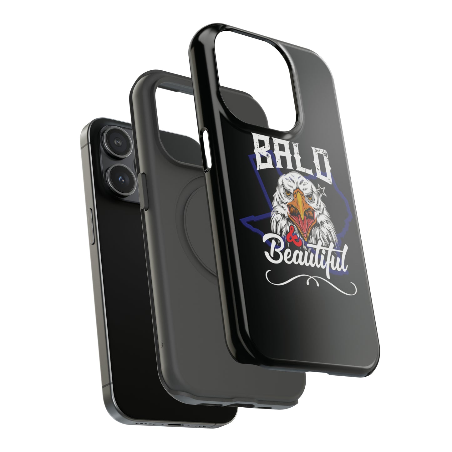 Bald and Beautiful iPhone TOUGH Case [Black]